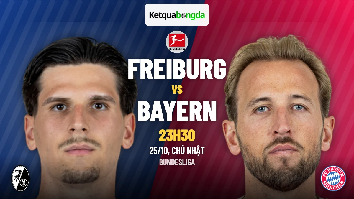 Nhận định Freiburg vs Bayern, 23h30 ngày 25/10 – Bundesliga