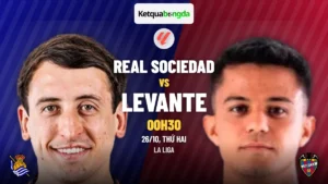 Nhận định Real Sociedad vs Levante, 00h30 ngày 26/10 – La Liga
