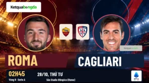 Nhận định Roma vs Cagliari, 02h45 ngày 28/10 – Serie A